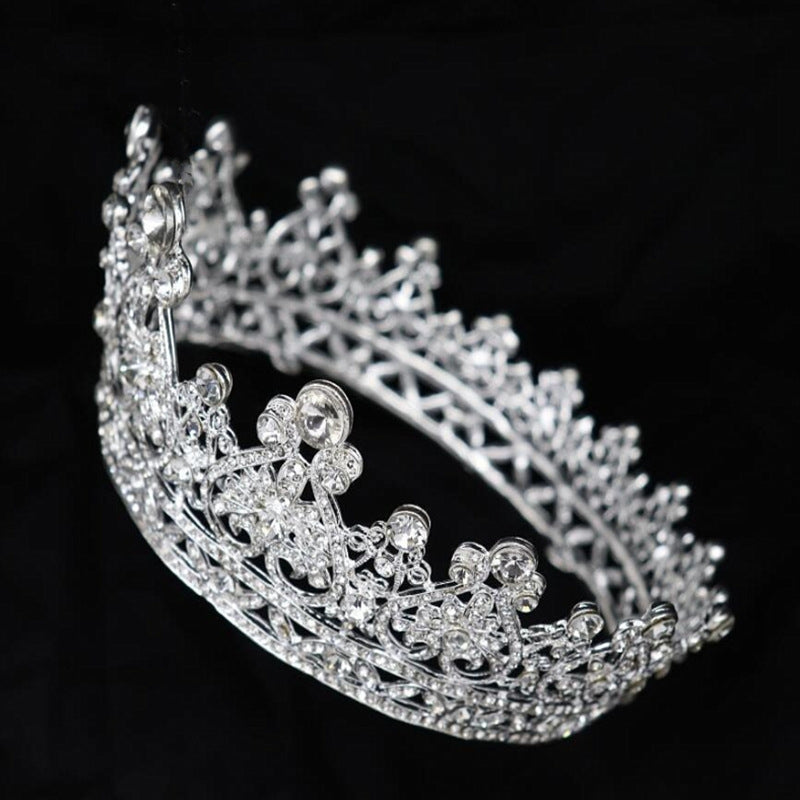 Women's Baroque Bridal Rhinestone Tiara Headband