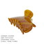 Women's Classic Solid Color Acetate Hair Claw Clip - French Elegant Versatile Shark Clip