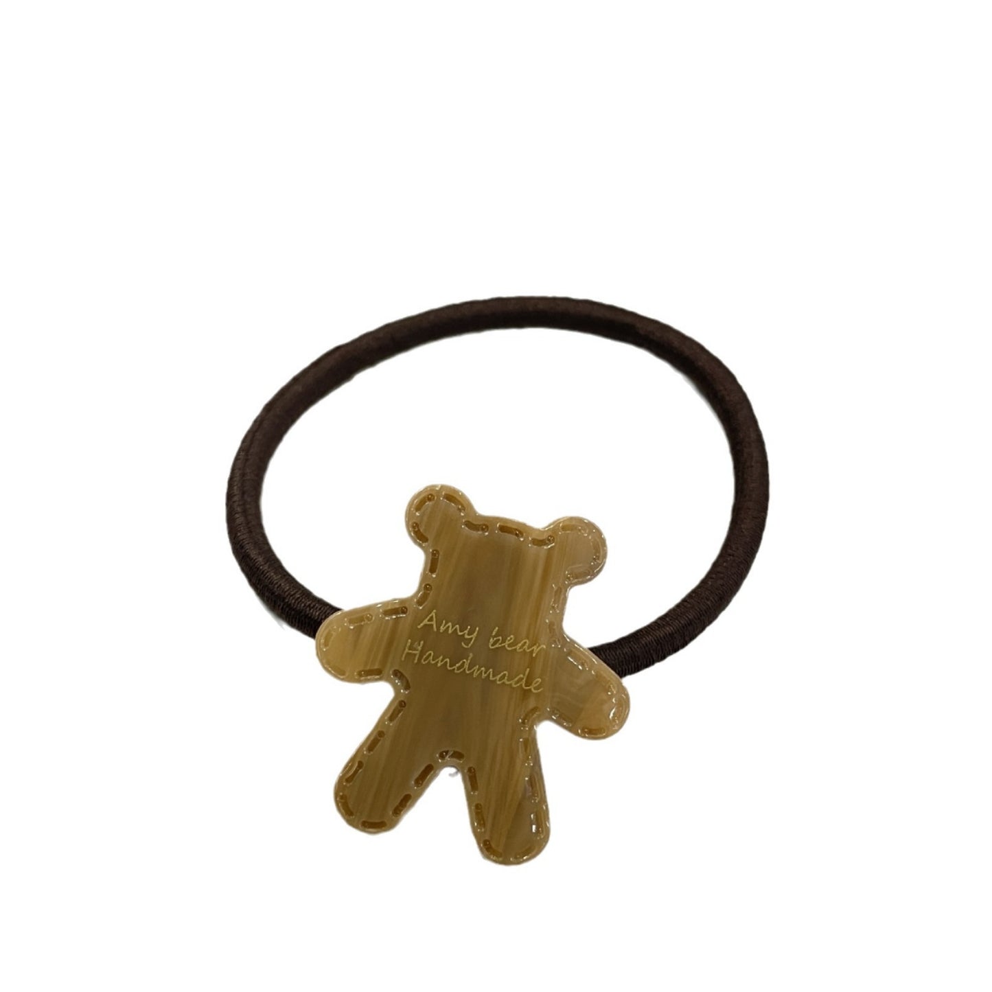 Women's Cute Bear Acetate Hair Tie