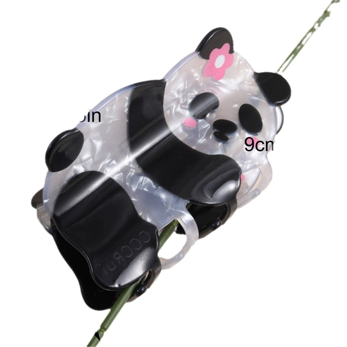 Women's Cute Cartoon Animal Hair Claw Clips - Bear & Panda Acetate Hair Accessories