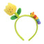 Women's Colorful Flower Yarn Hair Band - Creative Cartoon Headband for Girls