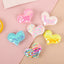 Women's Heart Shape Sequin Hair Clip and Hair Band Set