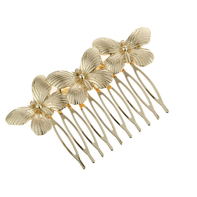 Women's Ethnic Style Butterfly Alloy Hair Comb and Headband