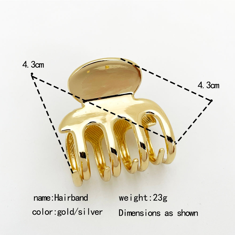 Women's Geometric Alloy Hair Claw Clip