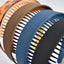 Women's Solid Color ABS Hair Band with Anti-Slip Teeth