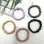 Women's Solid Color Silk Hair Tie - Versatile Small Scrunchie