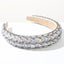 Women's Luxury Handmade Geometric Beaded Crystal Headband