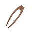 Women's Chinoiserie Retro Ethnic Cat U-Shaped Gold Silk Sandalwood Hairpin - Hanfu Accessories