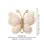 Women's Handmade Butterfly Yarn Hair Clip - Soft Solid Color Hair Accessory for Kids