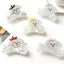 Women's Cute Cartoon Puppy Acrylic Hair Claw Clip - Korean Style Shark Hair Accessory