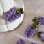 Women's Grape Purple Cloth Hair Clip Hair Accessory