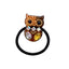 Women's Owl Rhinestone Acetate Hair Ring - Fashionable Ponytail Holder