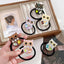 Women's Owl Rhinestone Acetate Hair Ring - Fashionable Ponytail Holder