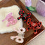 Women's Bow Knot Acetate Hair Claw Clip - Simple Color Shark Hairpin Accessory