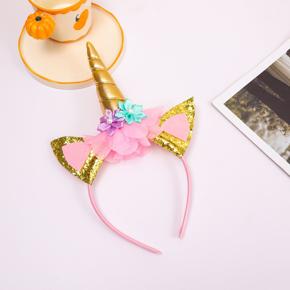 Women's Adorable Unicorn Wings Hairband for Girls