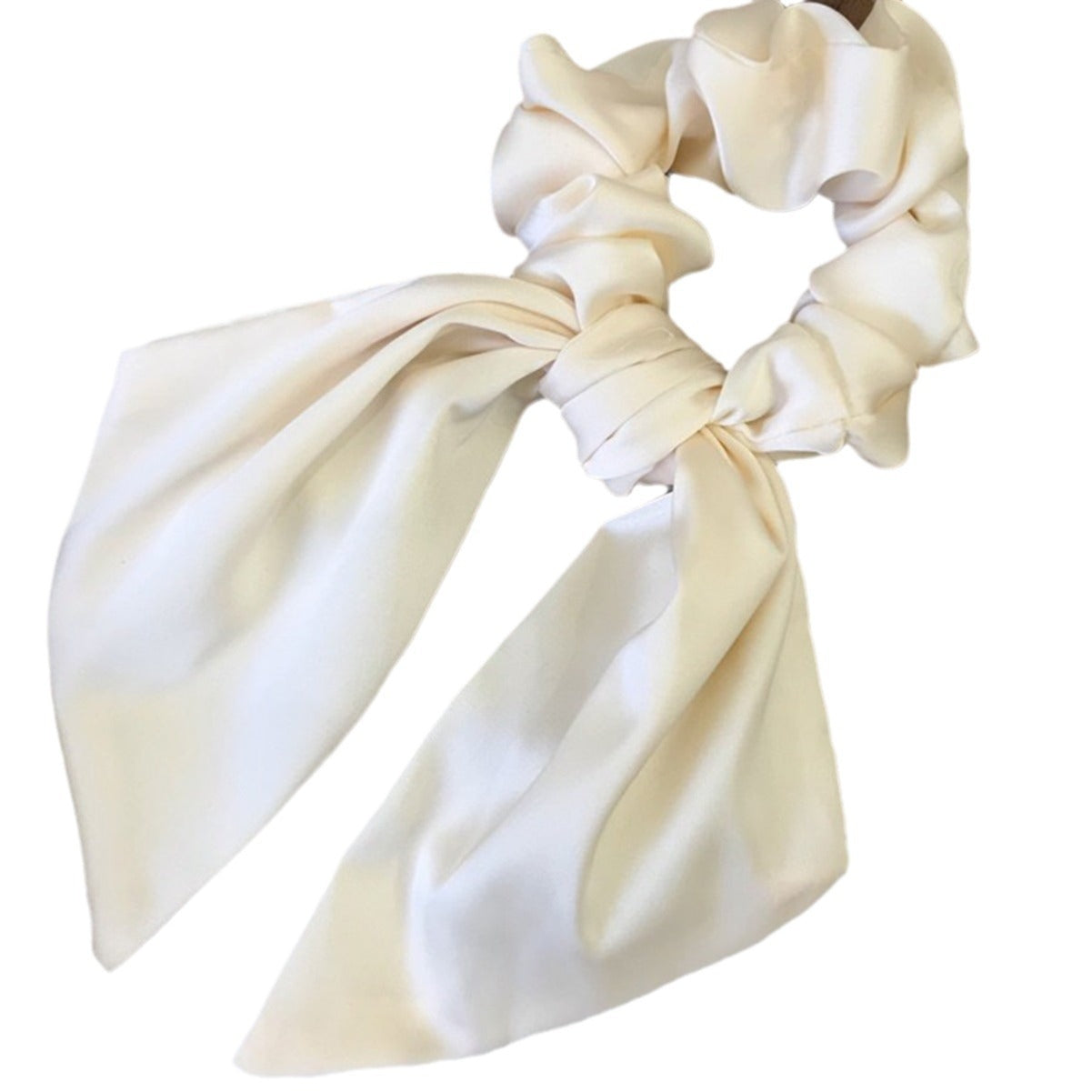 Women's Elegant Satin Bow Hair Tie Ornament