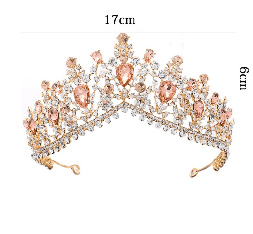 Women's Elegant Crystal Rhinestone Bridal Tiara Headband