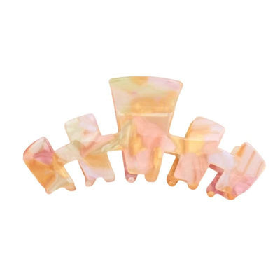 Women's Elegant Color Block Acetate Hair Claw Clip