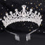 Women's Elegant Rhinestone Bridal Headpiece and Performance Tiara