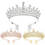 Women's Elegant Rhinestone Bridal Headpiece and Performance Tiara