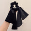 Women's Retro Bow Knot Hair Tie and French Streamer Scrunchie Hair Accessory