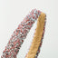 Women's Rhinestone Embellished Color Block Acrylic Hair Band