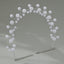 Women's Elegant Geometric Pearl Beaded Hairband for Weddings and Everyday Wear