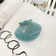 Women's Elegant Acrylic Shell Hair Claw Clip - Colorful Shark Hairpin Accessories