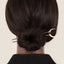 Women's Chic U-Shape Metal and Crescent Hairpin Set