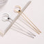 Women's Chic U-Shape Metal and Crescent Hairpin Set