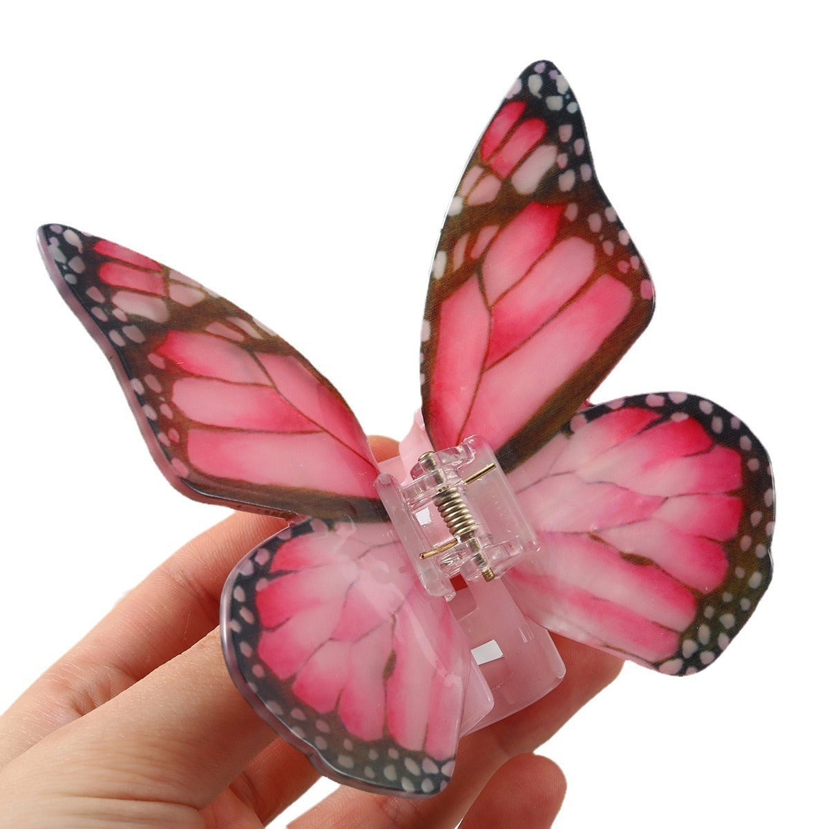 Women's Elegant Butterfly Acetate Hair Claw Clip