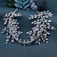 Women's Elegant Rhinestone Flower Bridal Hair Band