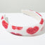 Women's Elegant Heart Shape Seed Bead Hair Band