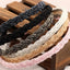 Women's Fashion Beaded Twist Braided Pearl Headband Hair Accessories