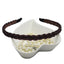 Women's Fashion Beaded Twist Braided Pearl Headband Hair Accessories