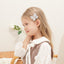 Retro Butterfly PU Leather Hair Clip - Handmade Luxury Hairpin and Baby Headwear