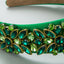 Women's Baroque Rhinestone Geometric Crystal Wide-Brimmed Headband