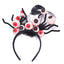 Women's Halloween Lace Hair Band with Bloodshot Eyeball Decoration