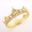 Women's Vintage Baroque Pearl Alloy Bridal Tiara Crown