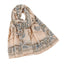 Women's Retro Style Cotton and Linen Scarf - Fashionable and Warm Shawl