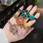 Women's Sweet Flower Resin & Sunflower Elastic Hair Tie Set