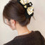 Women's Heart Shape Bow Knot Hair Claw Clip - Retro Versatile Hair Accessory