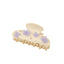 Women's Fashion Acetate Letter Hair Claw - French Luxury Shark Clip Hair Accessory