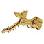 Women's Elegant Rose Metal Hair Claw Clip