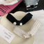 Korean Style Pearl Bow Hair Clip for Women and Girls