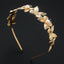 Women's Baroque Butterfly Metal Inlay Pearl Hairband