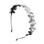 Women's Baroque Butterfly Metal Inlay Pearl Hairband