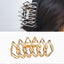 Women's Geometric Metal Hair Claw Clip