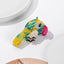 Women's Fashion Parrot Acetate Hair Claw Clip