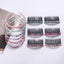 Women's Colorful Stone Hair Band with Artificial Pearl Inlay and Floral Plastic Hair Combs